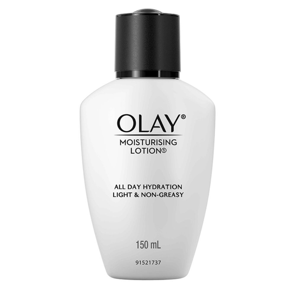 Buy Olay Moisturising Lotion with Coconut, Caster Seed Oil, Glycerin | Boosts essential moisture | All Day hydration | Improve and maintain youthful looking skin | Light & Non- Greasy | 150 ml - Purplle