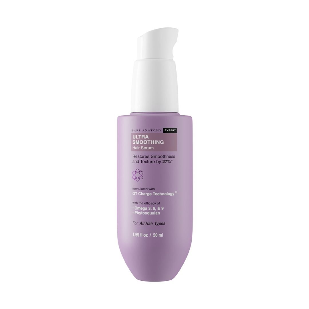 Buy Bare Anatomy Ultra Smoothing Hair Serum | Smoothens Hair | For Dry & Frizzy Hair (50 ml) - Purplle