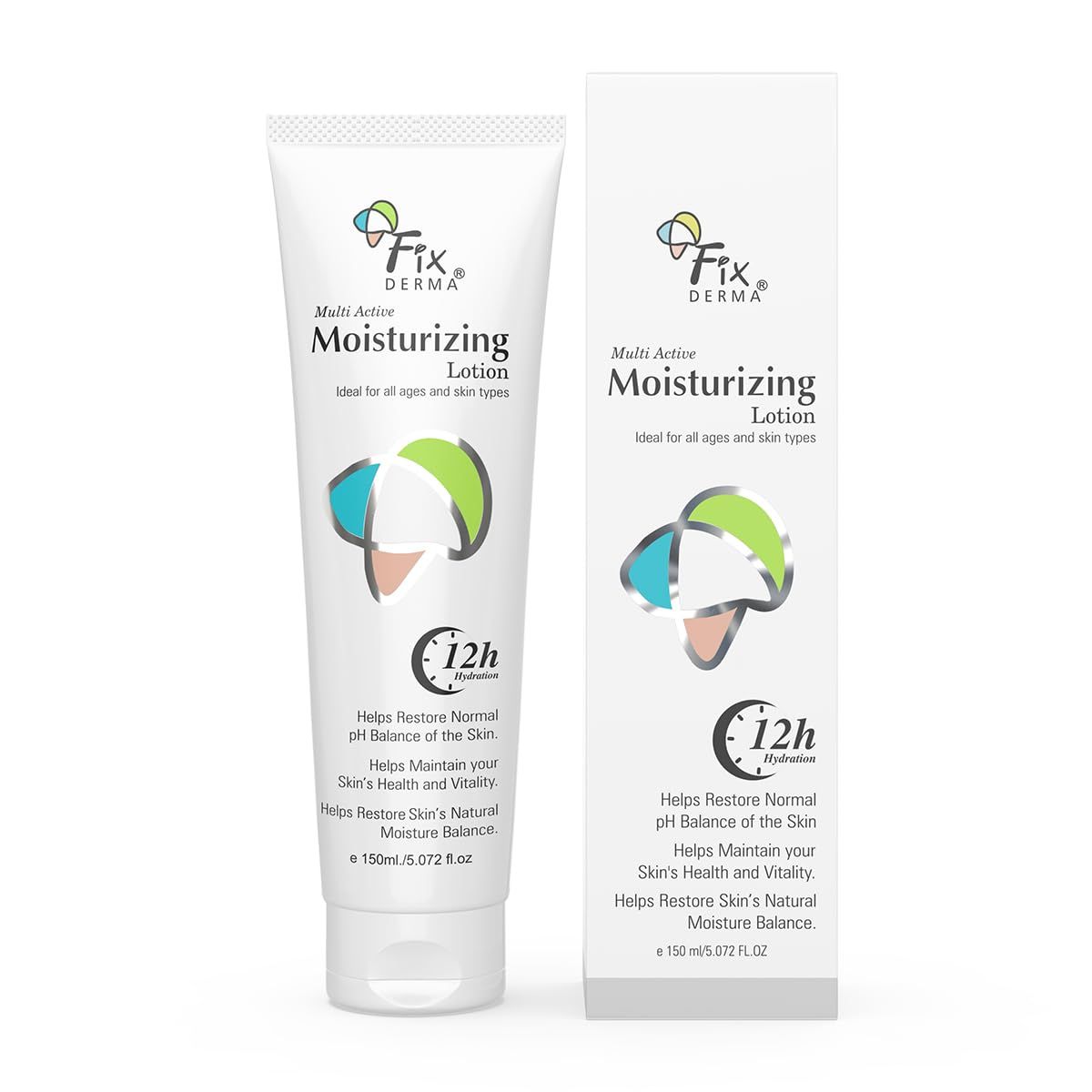 Buy Fixderma Moisturizing Lotion, Daily Moisturizer For Dry Skin, Body & Face Moisturizer, Provides Hydration & Calmness, Non-Comedogenic & Non-Greasy - 150ml - Purplle