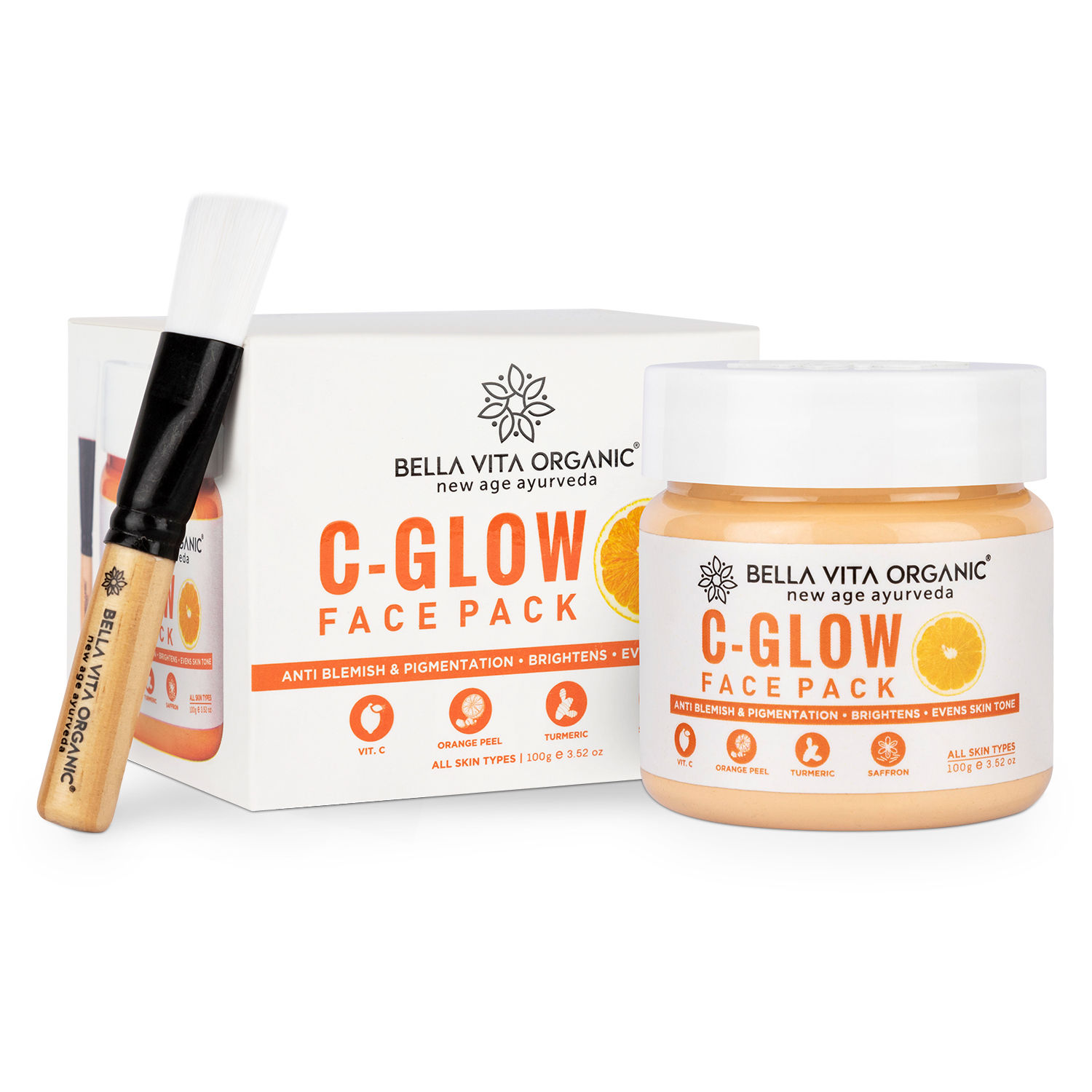 Buy Bella Vita Organic Vitamin C - Glow Face Pack - Purplle