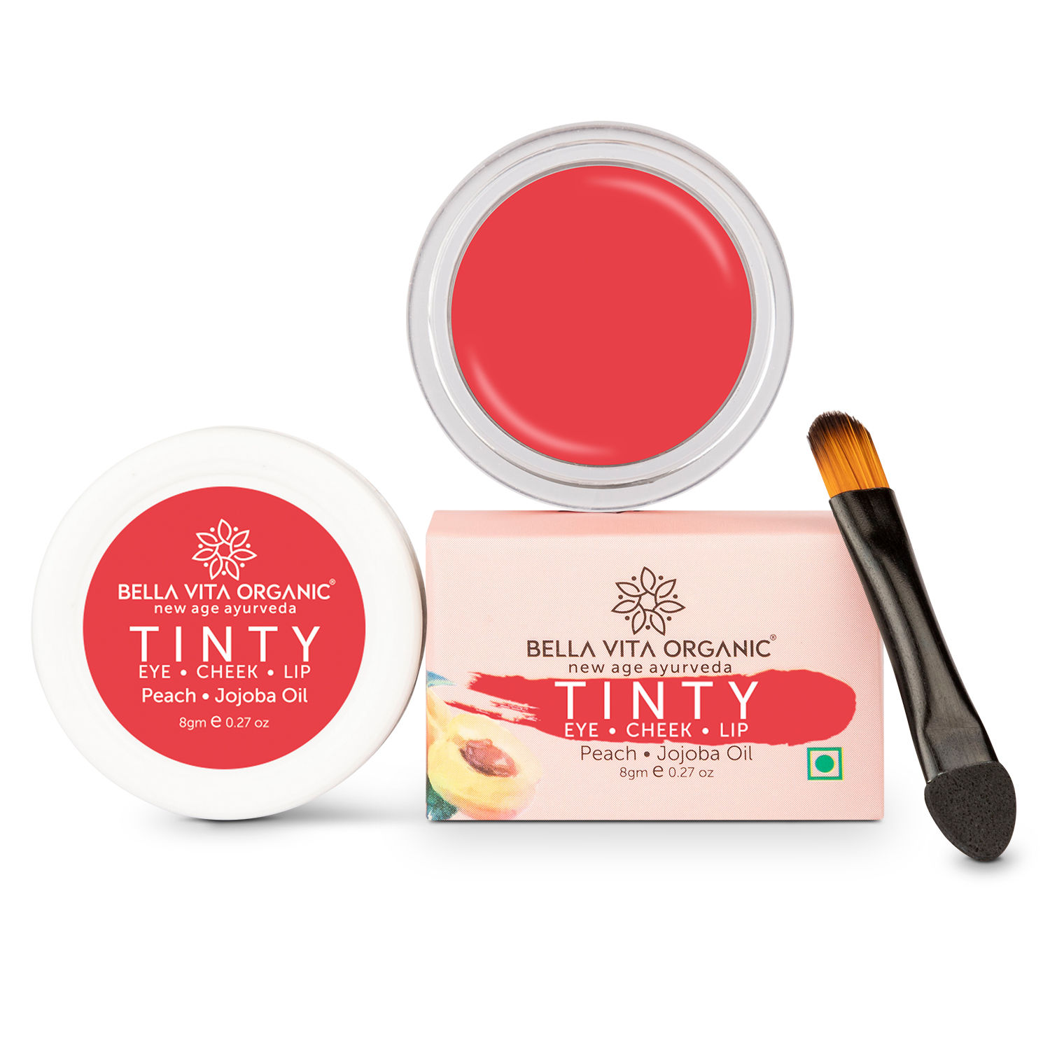 Buy Bella Vita Organic Tinty Blush - Peach - Purplle