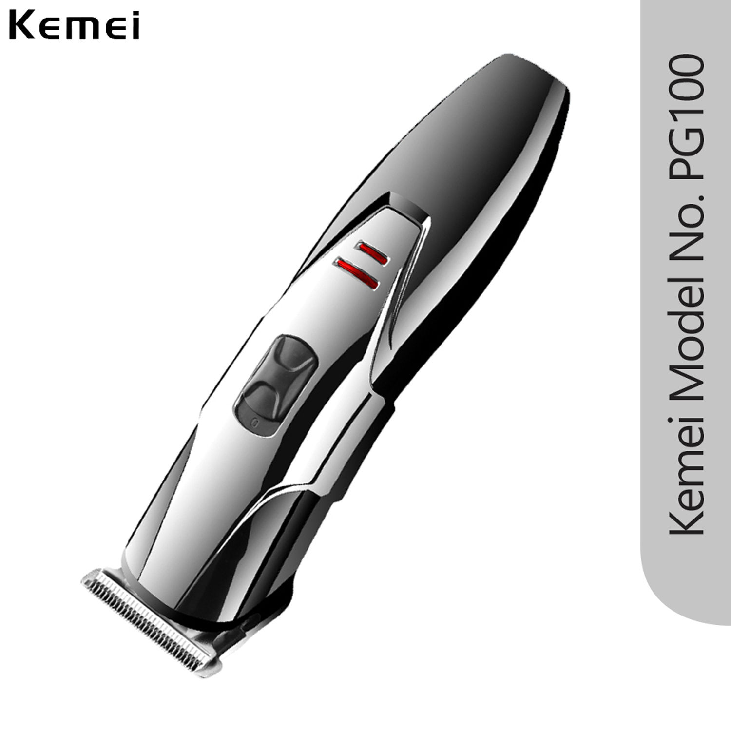 Kemei KM-PG100 Rechargeable, Cordless Trimmer For Men (Multicolor)