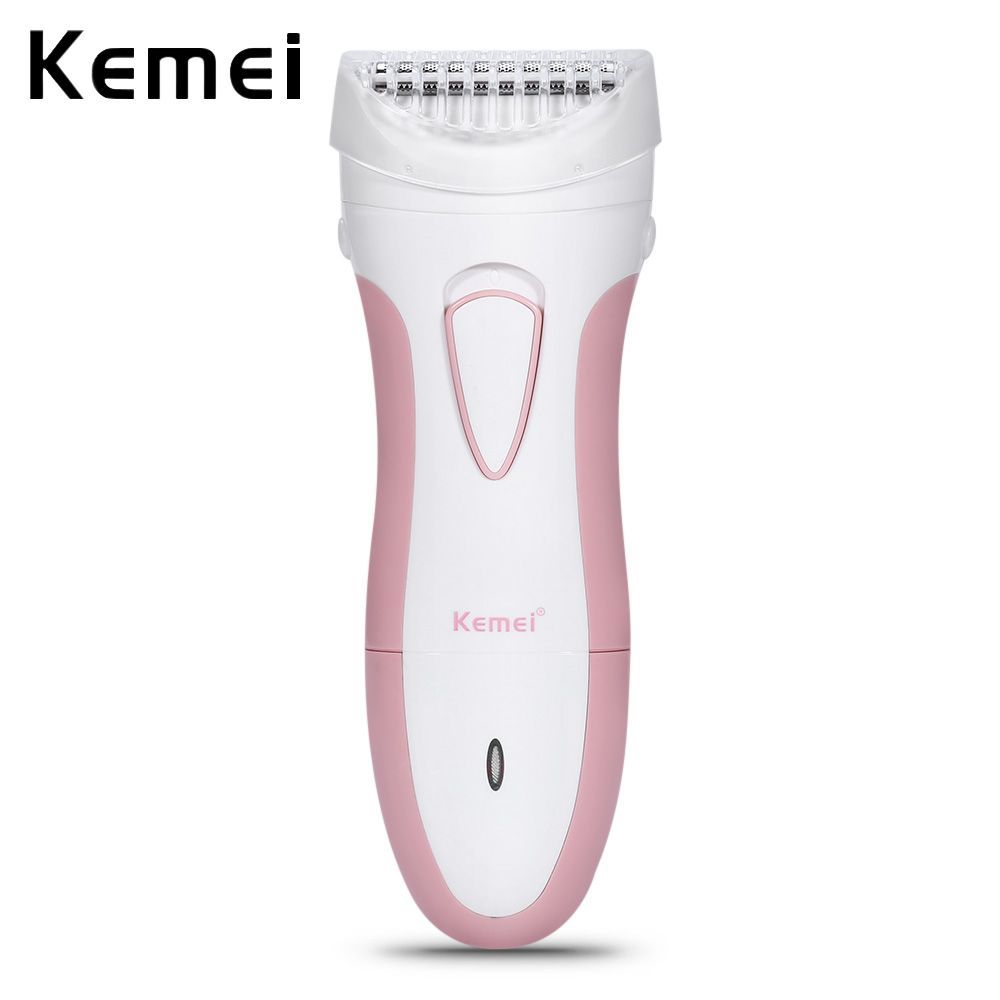 Buy Kemei KM-5001 Rechargeable Cordless Lady Hair Shaver - Purplle