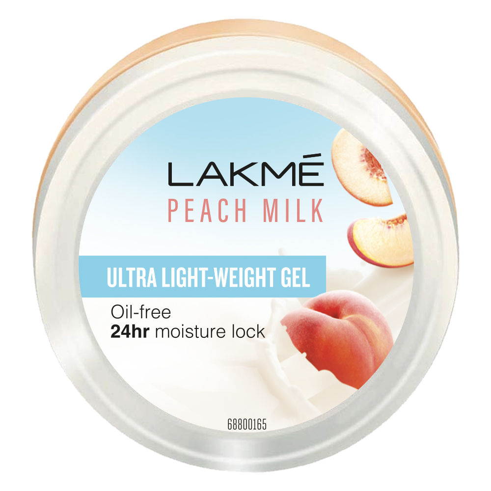 Buy Lakme Peach Milk Ultra Light Gel 50 G - Purplle