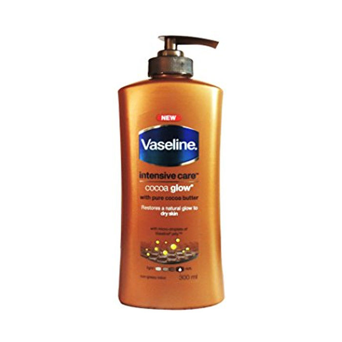 Buy Vaseline Intensive Care Cocoa Glow Body Lotion (300 ml) - Purplle
