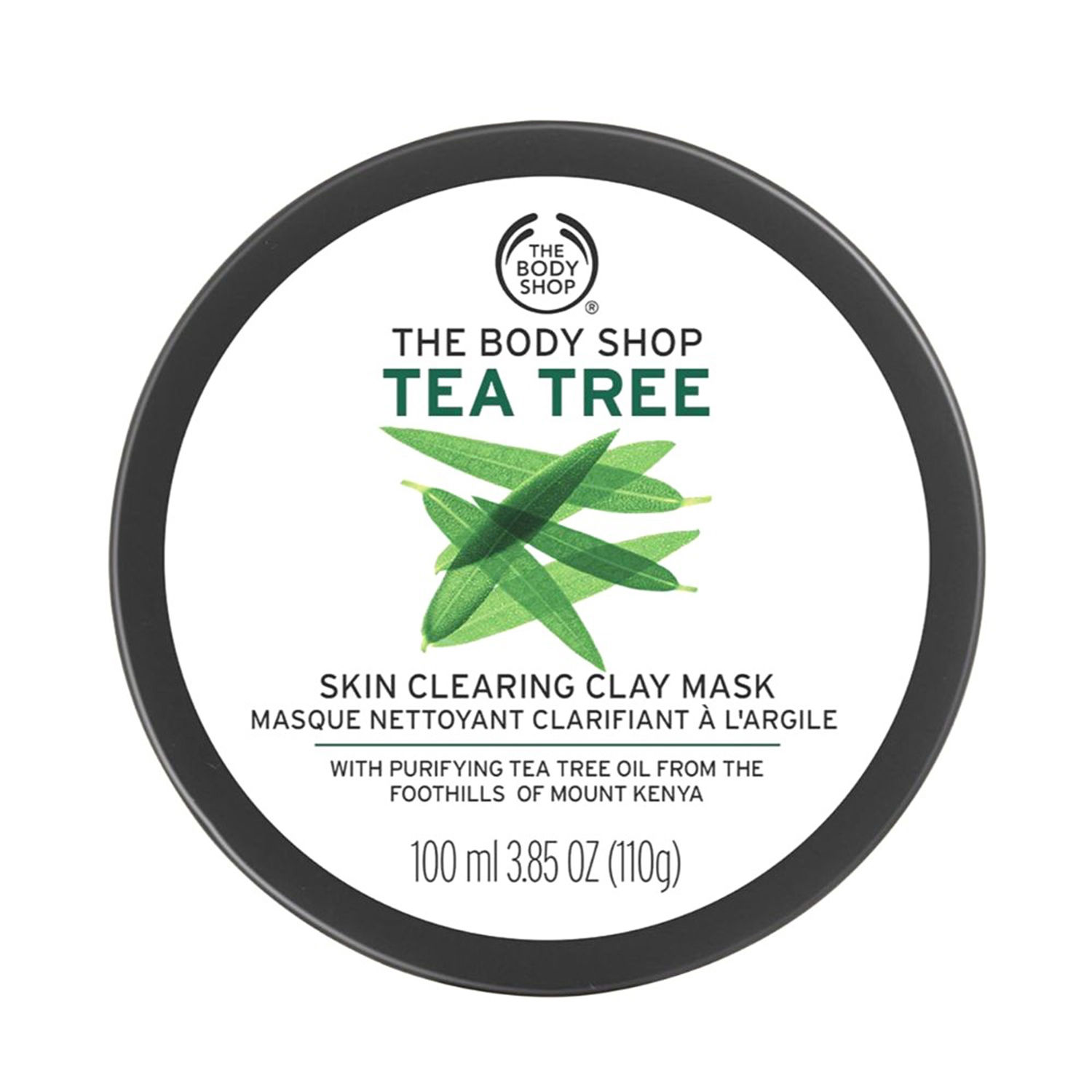 Buy The Body Shop Vegan Tea Tree Skin Clearing Clay Mask, 100Ml - Purplle