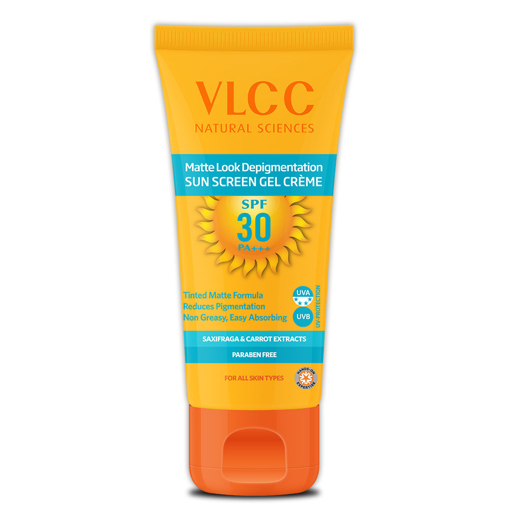 Buy VLCC Matte Look SPF 30 Sun Screen Gel Creme (50 g) - Purplle