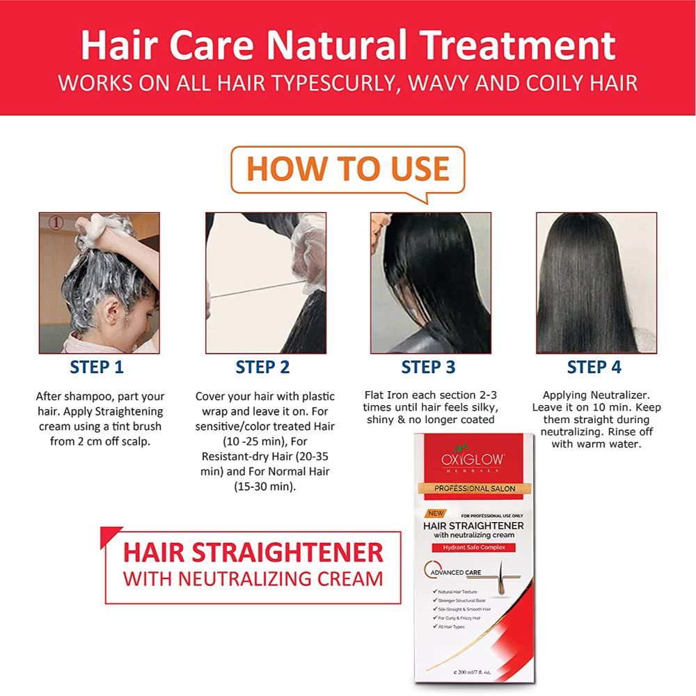 Oxyglow hair straightening cream outlet