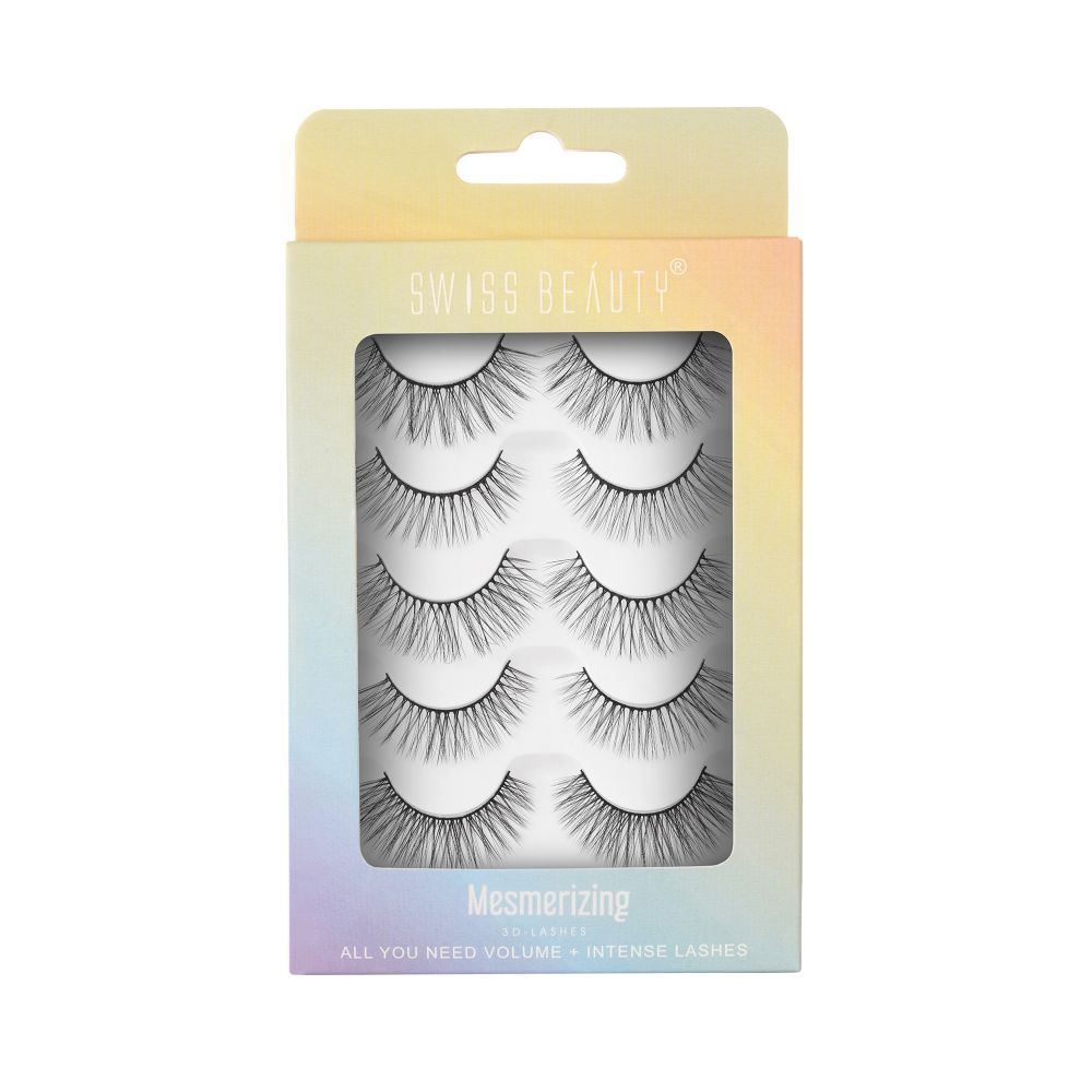 Buy Swiss Beauty 3D Eyelashes Mesmrizing Lashes 01 - Purplle