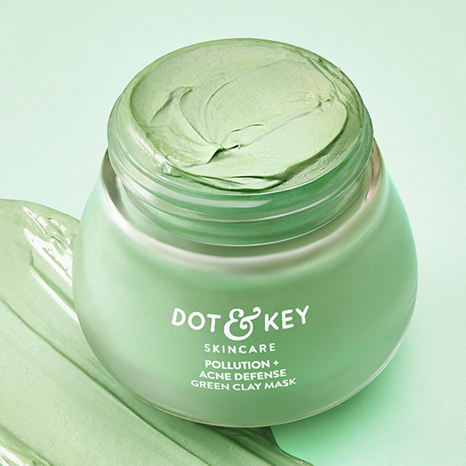 Buy Dot & Key Skin Care Pollution + Acne Defense Green Clay Mask | With Salicylic Acid, Matcha Tea | For Dark Spots, Oily, Acne Prone Skin | 85g - Purplle