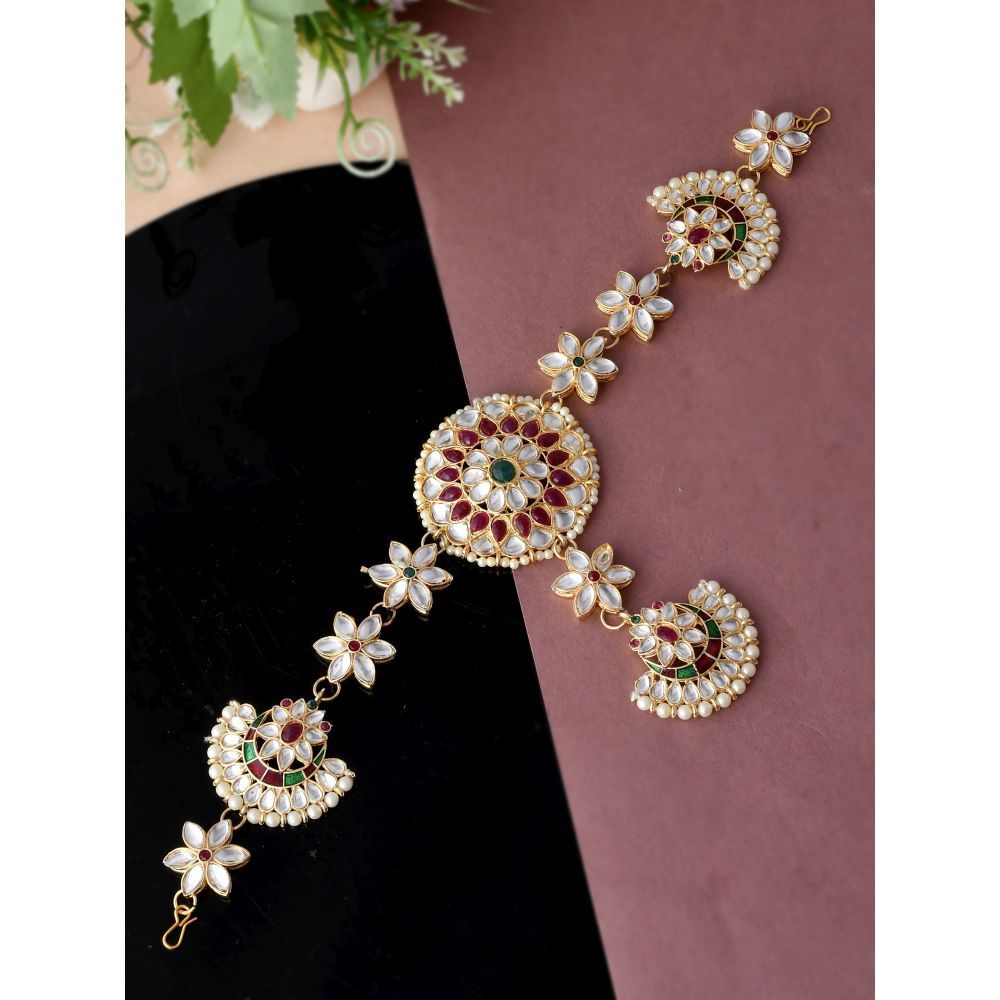 Kundan matha patti designs new arrivals
