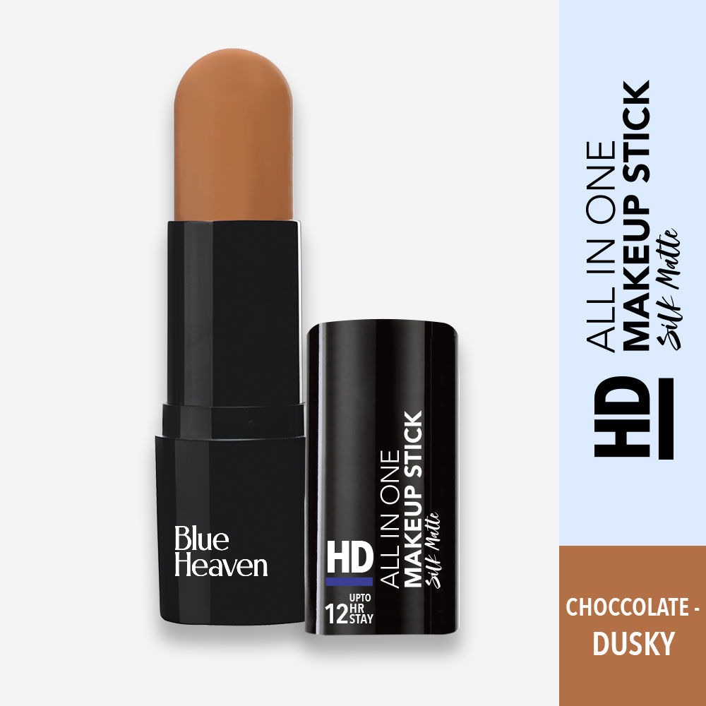 Buy Blue Heaven HD All In One Make up Stick,Chocolate - Dusky, 10gm - Purplle