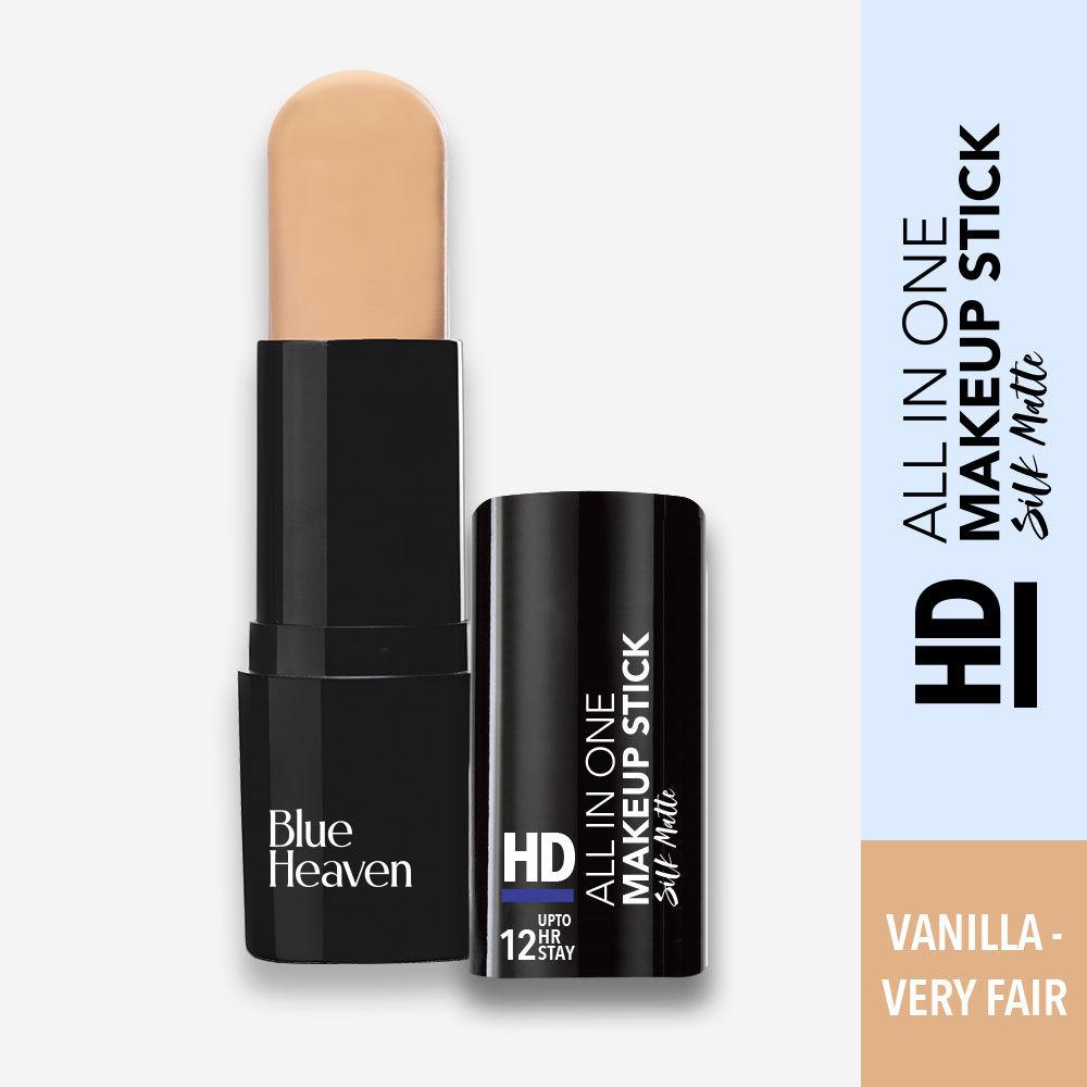 Buy Blue Heaven HD All In One Make up Stick, Vanilla - Very Fair, 10gm - Purplle