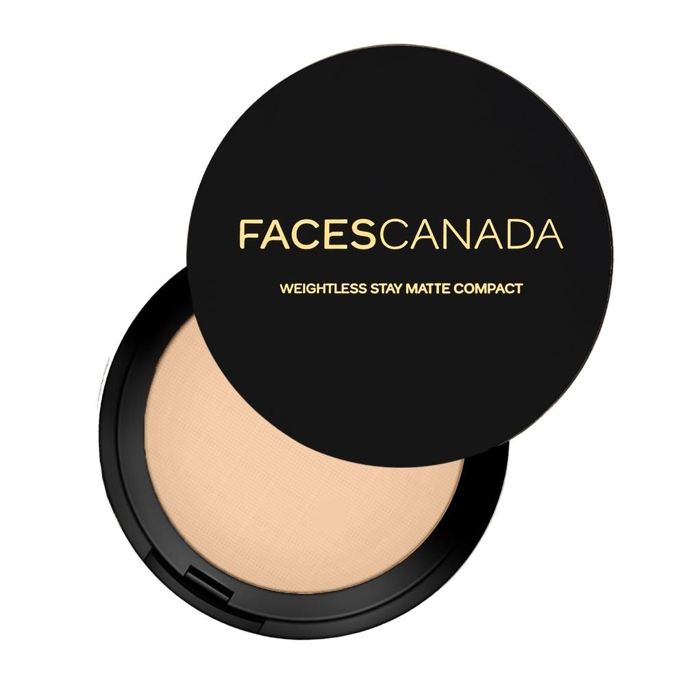 Buy Faces Canada Weightless Stay Matte Compact Sand 04 9g - Purplle