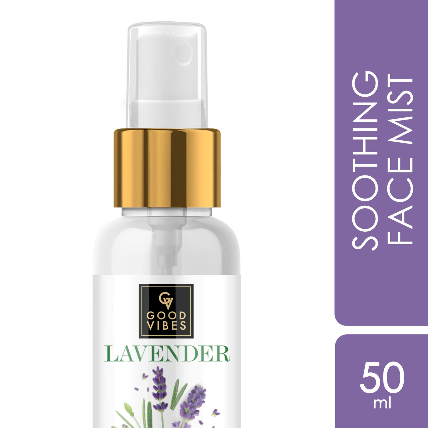 Buy Good Vibes Soothing Face Mist - Lavender 50 ml - Purplle