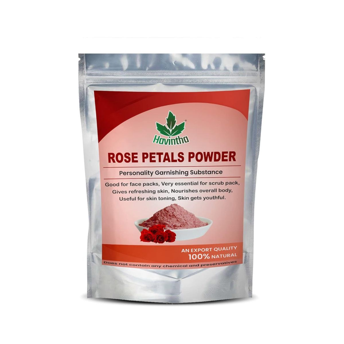 Buy Natural Rose Petals Powder (100 g) - Purplle