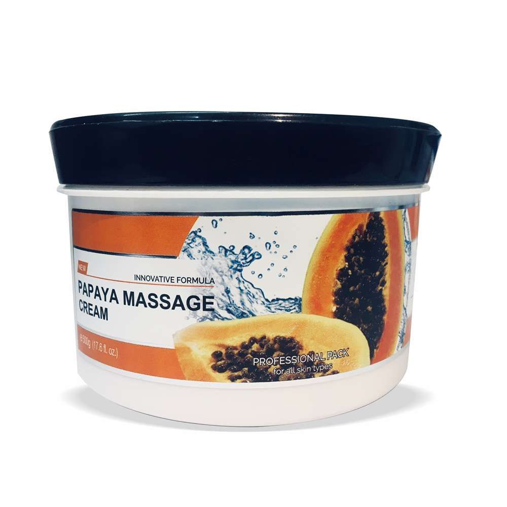 Buy OxyGlow Herbals Papaya Massage Cream, 500g, Clear, Spotfree skin, Glow - Purplle