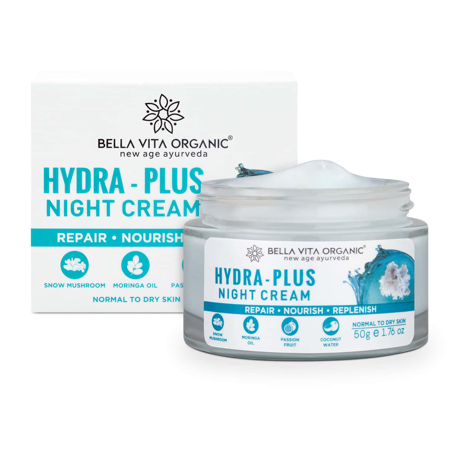 Buy Bella Vita Organic Hydra - Plus Night Cream 50 gm - Purplle