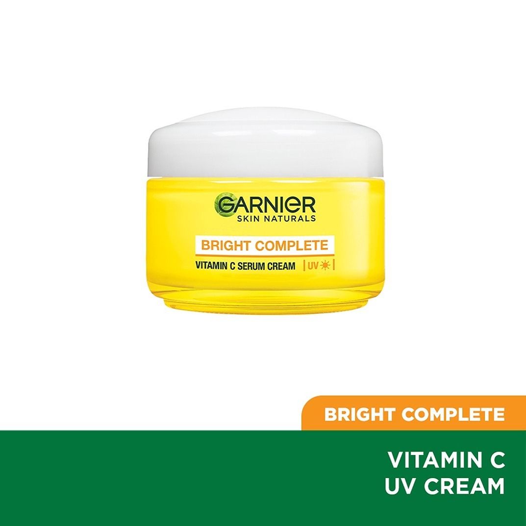 Buy Garnier Bright Complete VITAMIN C UV Serum Cream UV (23 g) - Purplle