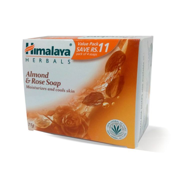 Buy Himalaya Moisturizing Almond & rose Soap (75 g) (Buy 3 Get 1 Free) - Purplle