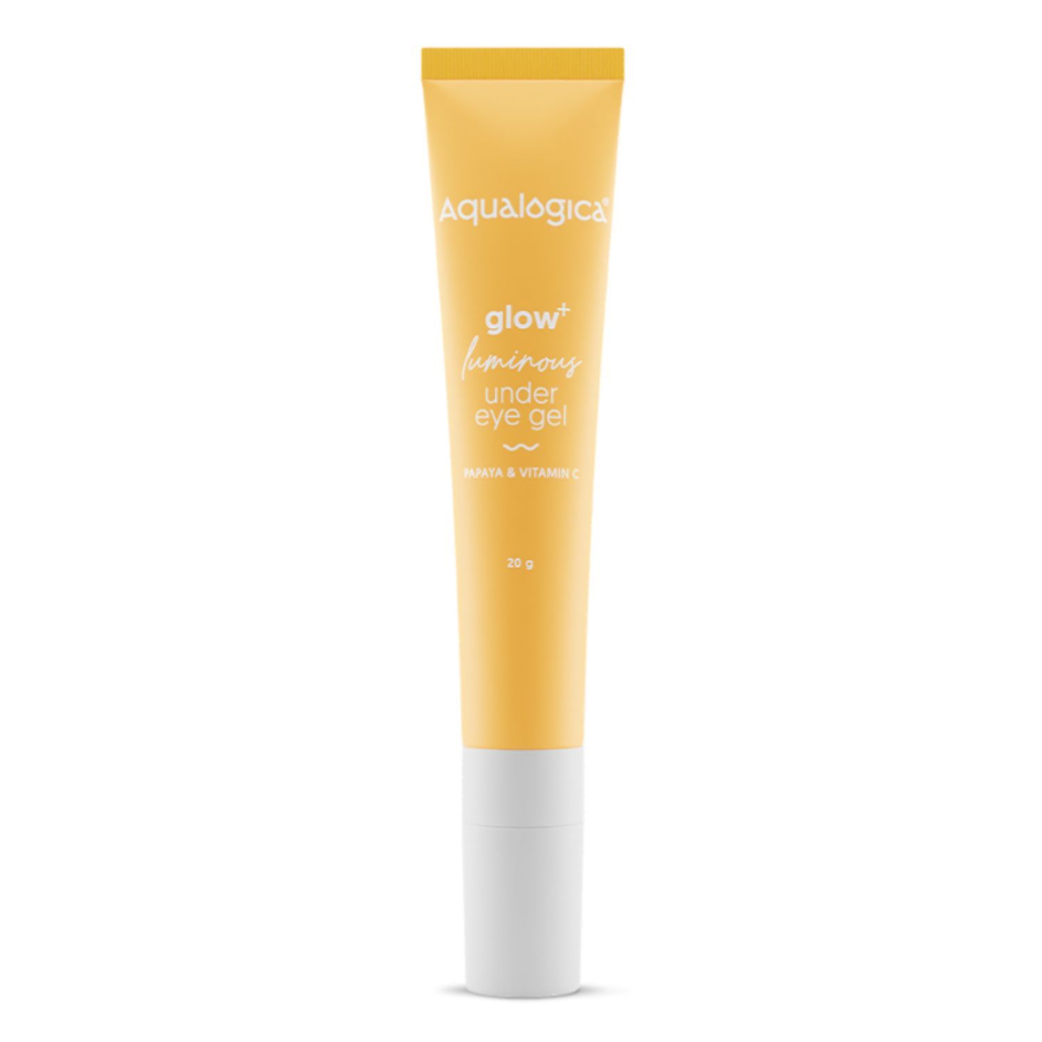 Buy Aqualogica Glow+ Luminous Under Eye Gel with Papaya & Vitamin C 20g - Purplle