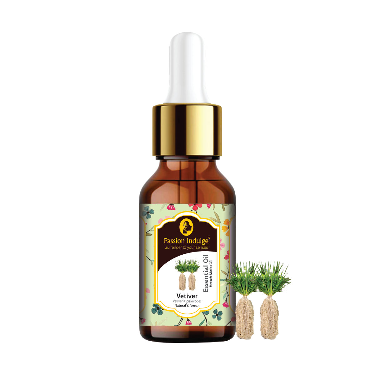 Buy Passion Indulge Vetiver Essential oil for Anti-Scar, Anti-oxidant, skin tonic, prevents Premature ageing-10 ml - Purplle