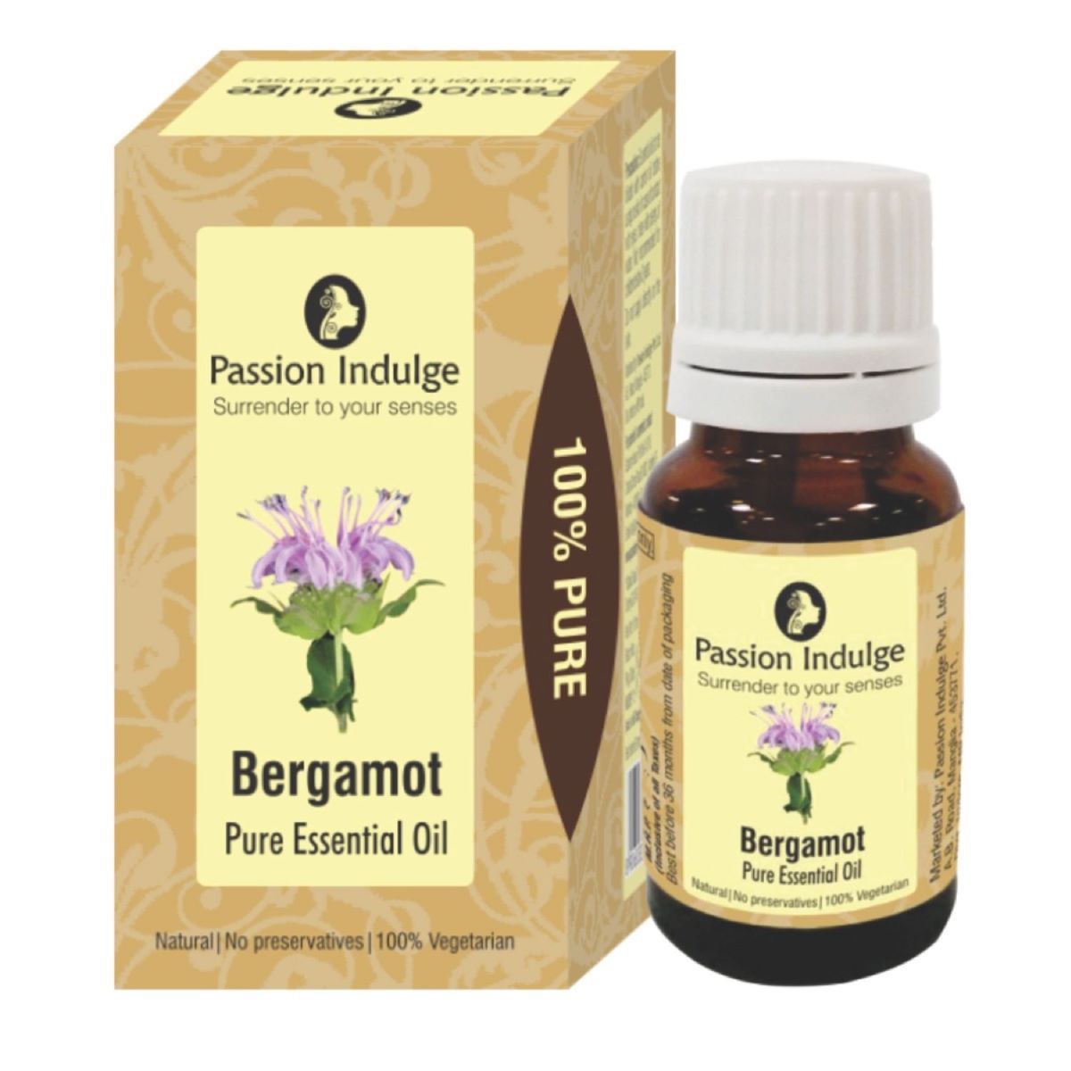 Buy Passion Indulge BERGAMONT Essential oil For mild acne and pimple 10ML - Purplle