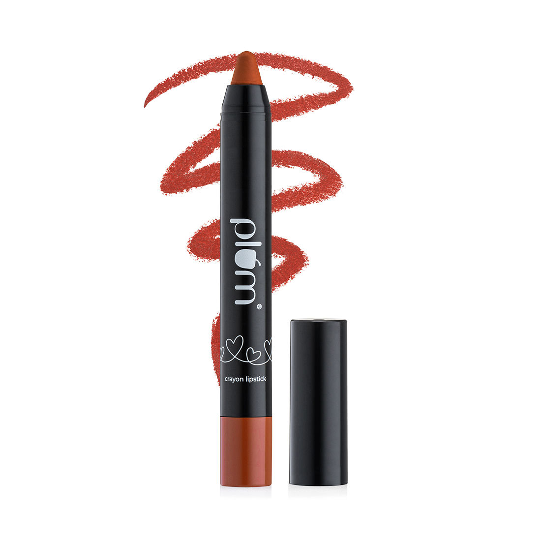 Buy Plum Twist & Go Matte Lipstick | Ceramides + Hyaluronic Acid | Airbrushed Finish | Long Lasting | 100% Vegan & Cruelty-Free | Peachy Woman - 122 (Coral Nude) - Purplle