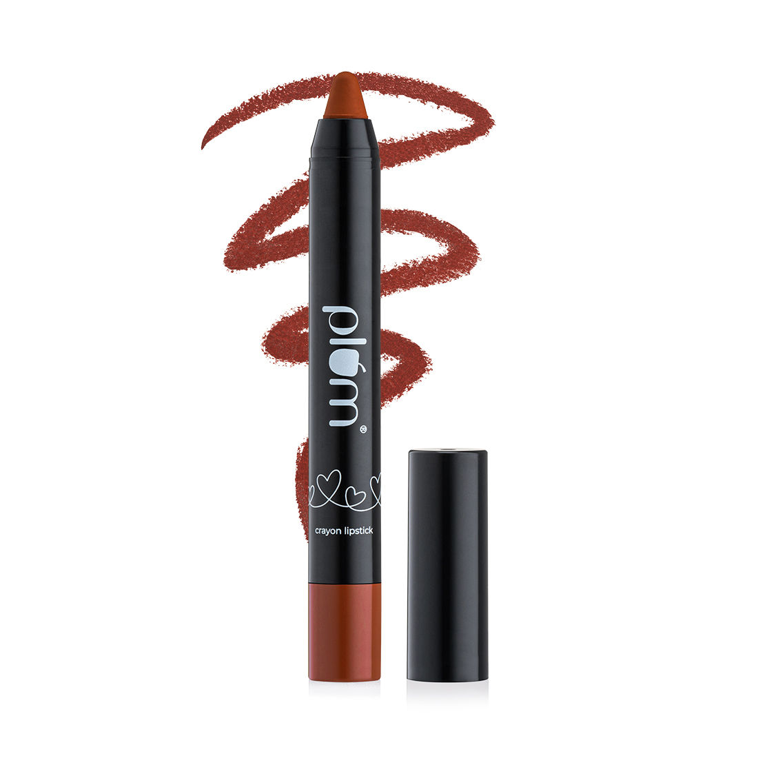 Buy Plum Twist & Go Matte Lipstick | Ceramides + Hyaluronic Acid | Airbrushed Finish | Long Lasting | 100% Vegan & Cruelty-Free | She's All Tan - 123 (Nude Brown) - Purplle