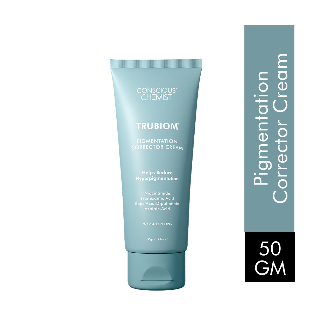 Buy Conscious Chemist Pigmentation Corrector Lightweight Gel Cream | Kojic Acid, Tranxemic Acid, Azelaic Acid, Niacinamide | For Dark Spots| 50ml - Purplle