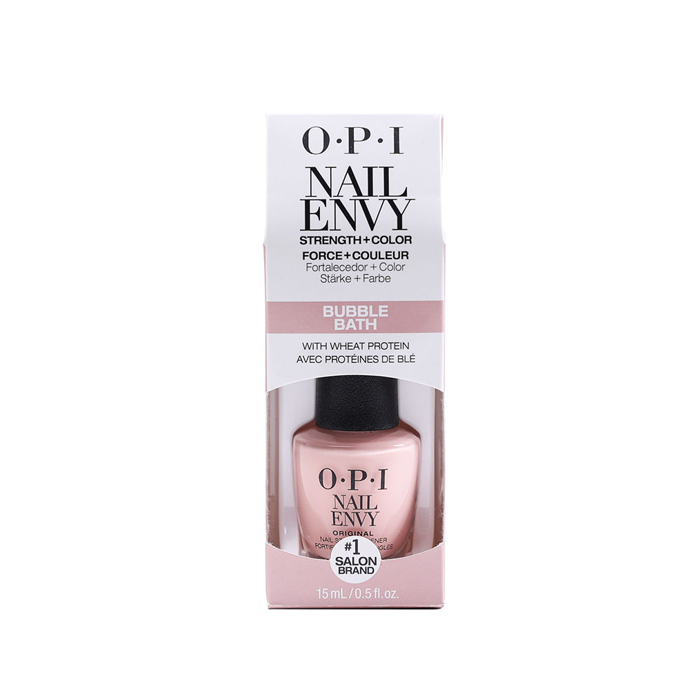 Buy O.P.I NAIL ENVY STRENGTH + COLOR BUBBLE BATH NT222 15ml - Purplle