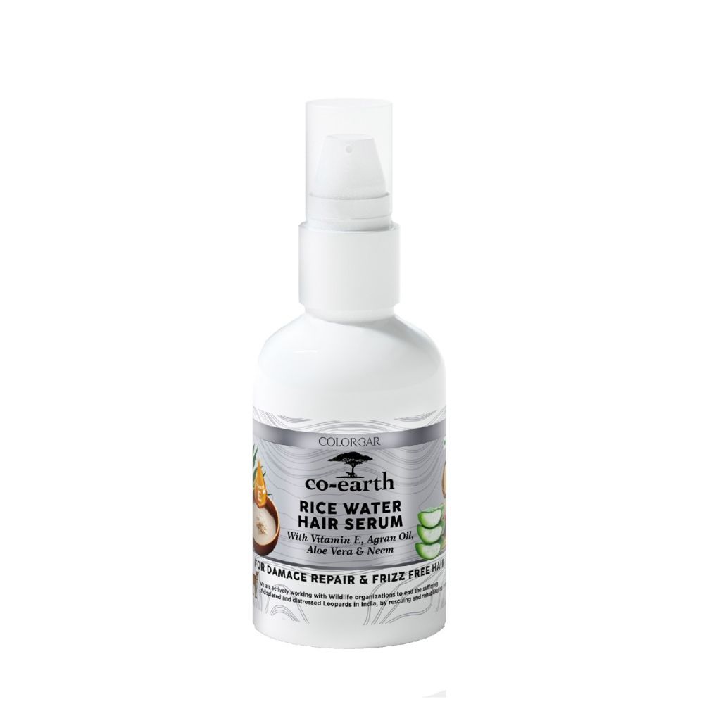 Buy Colorbar Co-earth Rice Water Hair Serum-(100ml) - Purplle