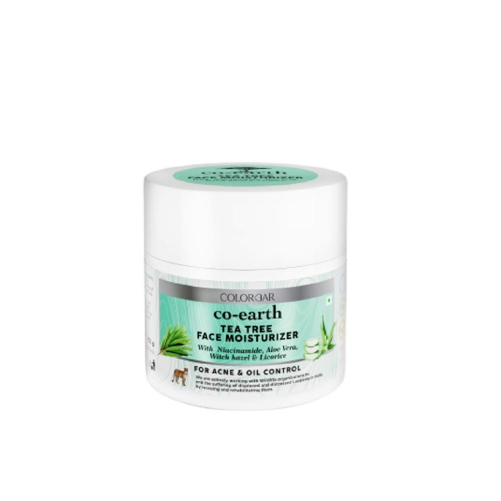 Buy Colorbar Co-earth Tea Tree Face Moisturizer-(100g) - Purplle