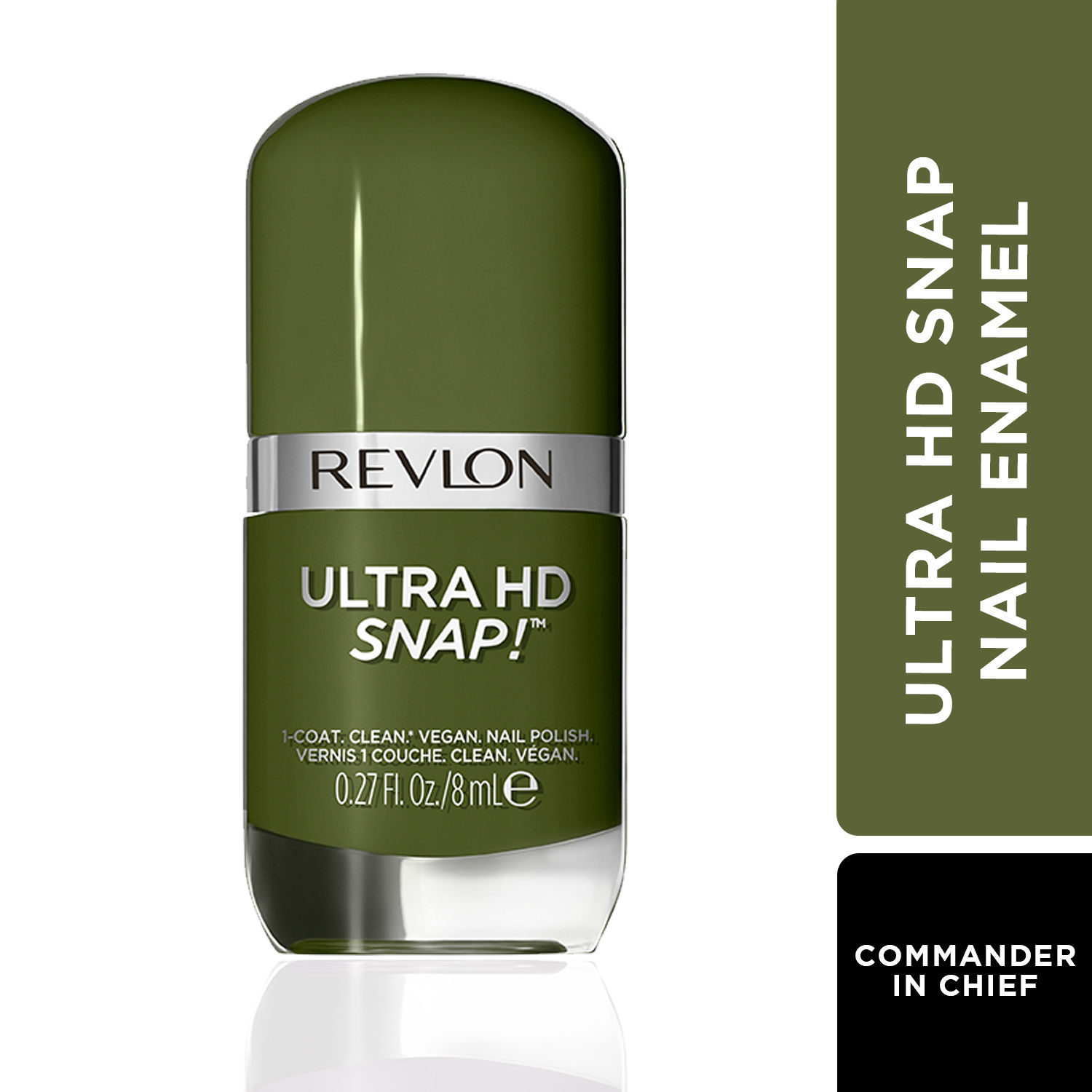 Buy Revlon Ultra HD Snap Nail Polish - shade - Commender In Chief - Purplle