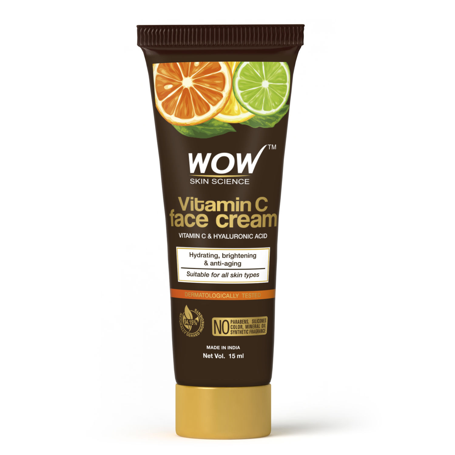 Buy WOW Skin Science Vitamin C Face cream 15mL - Purplle