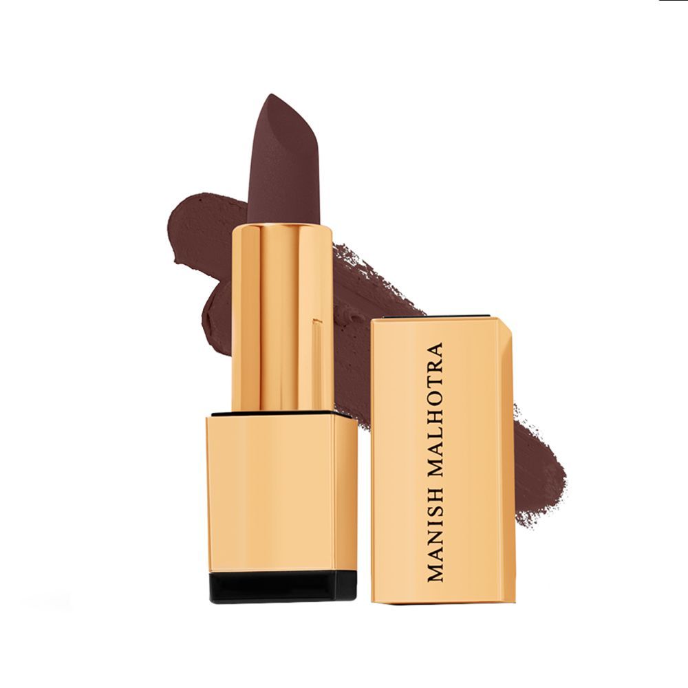 Buy MyGlamm Manish Malhotra Beauty Powder Matte Lipstick-Cocoa Addition- - Purplle