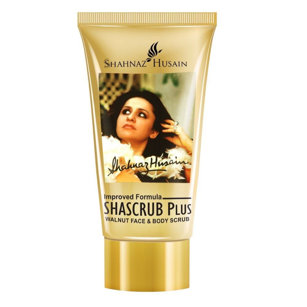 Buy SHAHNAZ HUSAIN SHASCRUB PLUS WALNUT FACE & BODY SCRUB, 40gm - Purplle