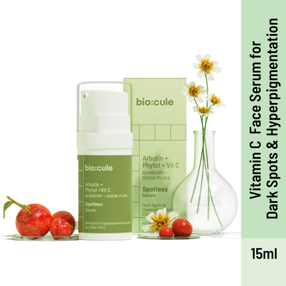 Buy Biocule Spotless Vitamin C Face Serum For Hyperpigmentation, Dark Spots - 15Ml - Purplle