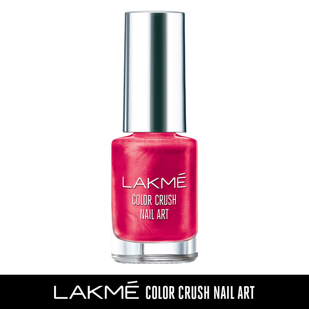 Buy Lakme Color Crush Nail Art - Ox Blood M1 (6 ml) - Purplle