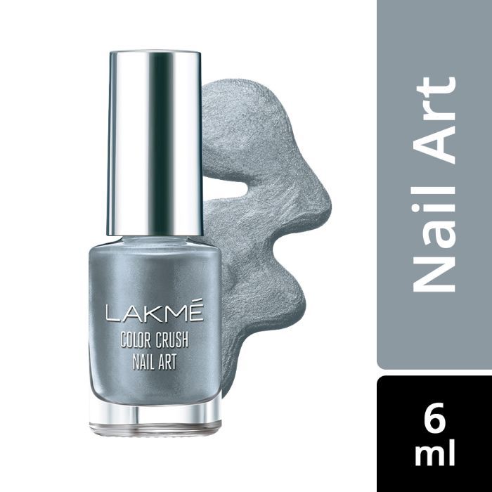 Buy Lakme Color Crush Nail Art - Sand Blue M14 (6 ml) - Purplle