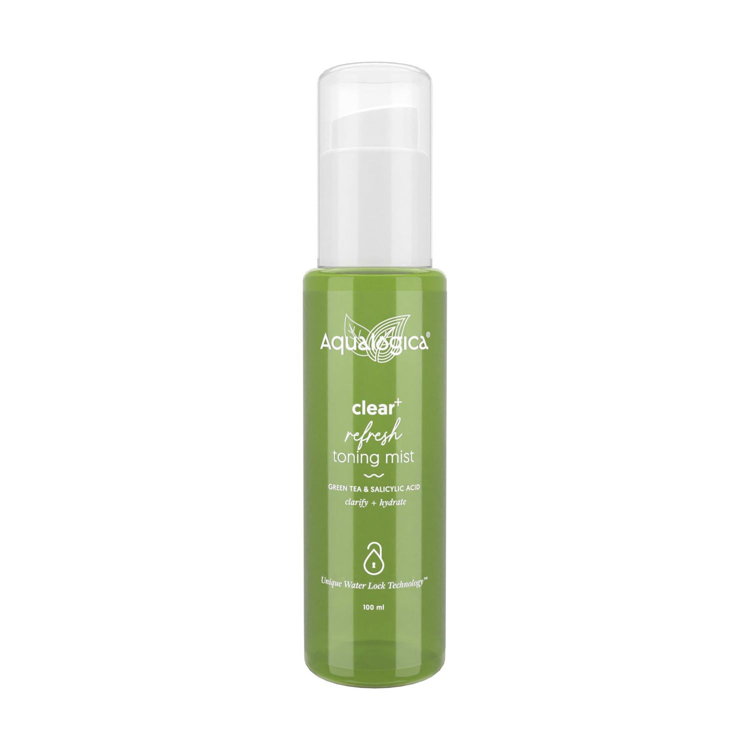 Buy Aqualogica Clear+ Refresh Toning Mist with Green Tea & Salicylic Acid 100ml - Purplle