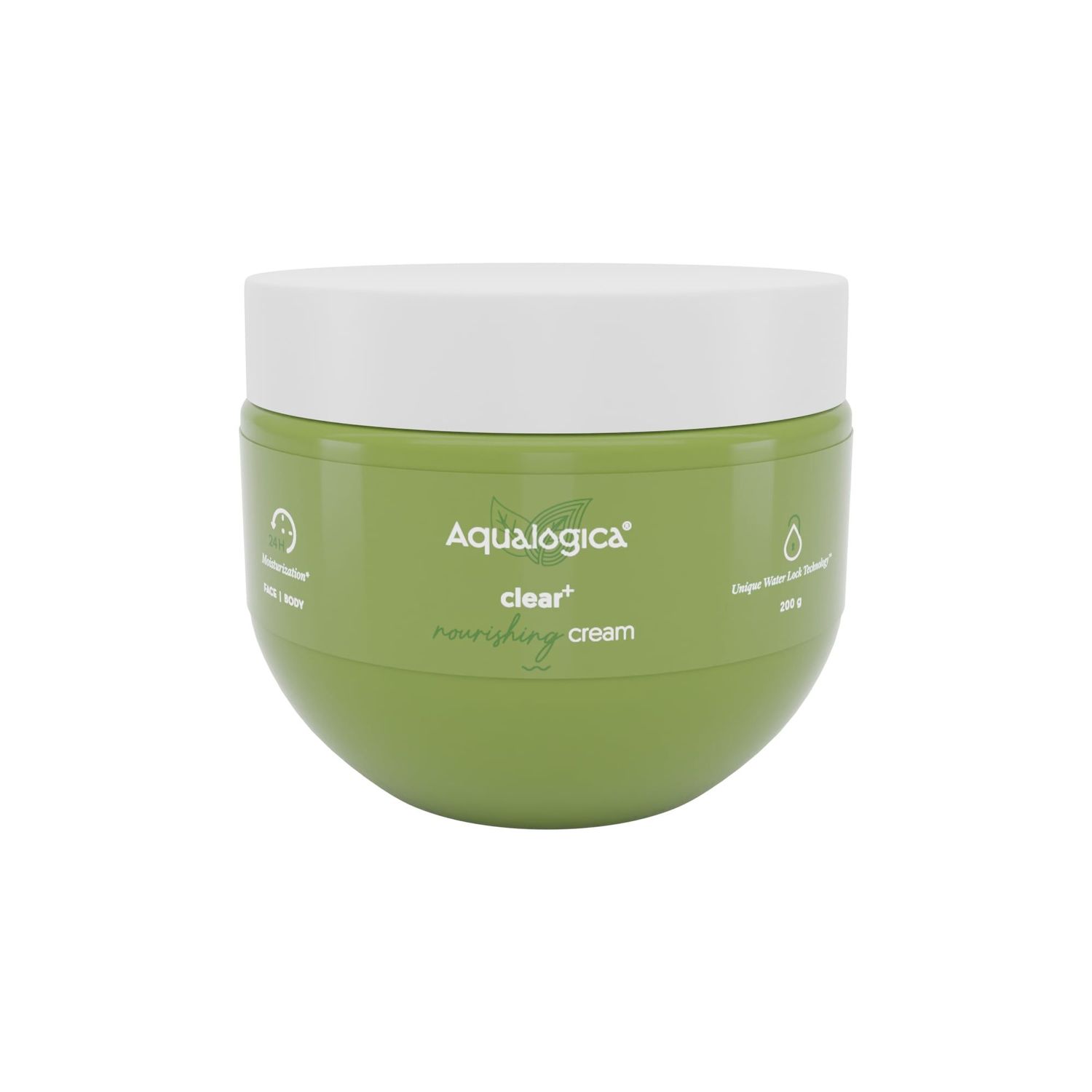 Buy Aqualogica Clear+ Nourishing Cream with Green Tea & Salicylic Acid 200g - Purplle