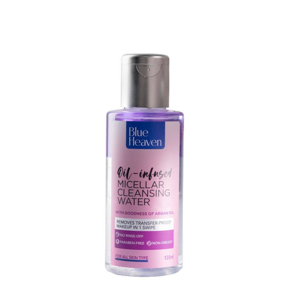 Buy Blue Heaven Bi-Phase Makeup Remover + Micellar Cleansing Water (125 ml) - Purplle