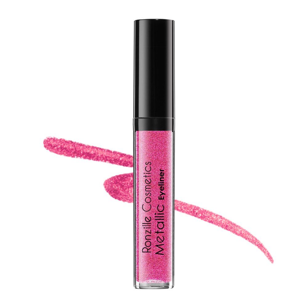 Buy Ronzille shimmer Metallic Glitter Eyeliner Pink - Purplle