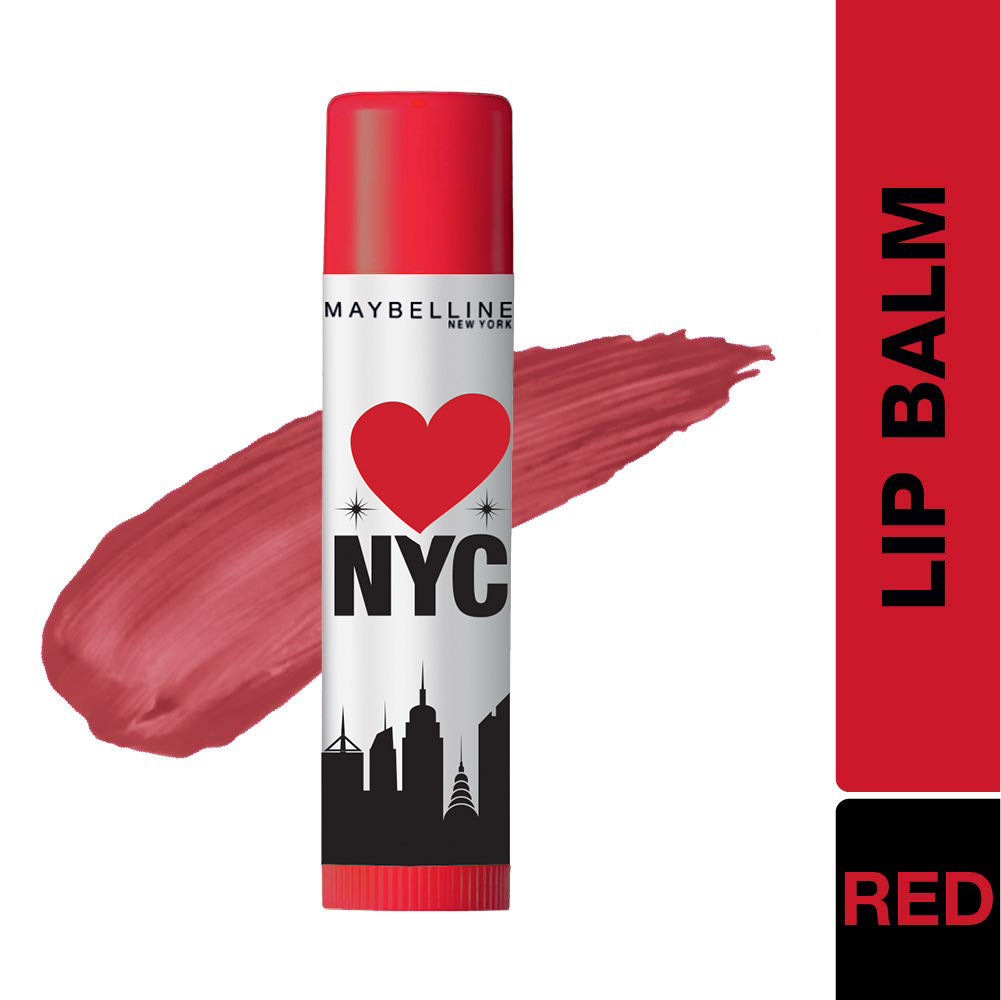 Buy Maybelline New York  Baby Lips Loves NYC, Broadway Red (4 g) - Purplle