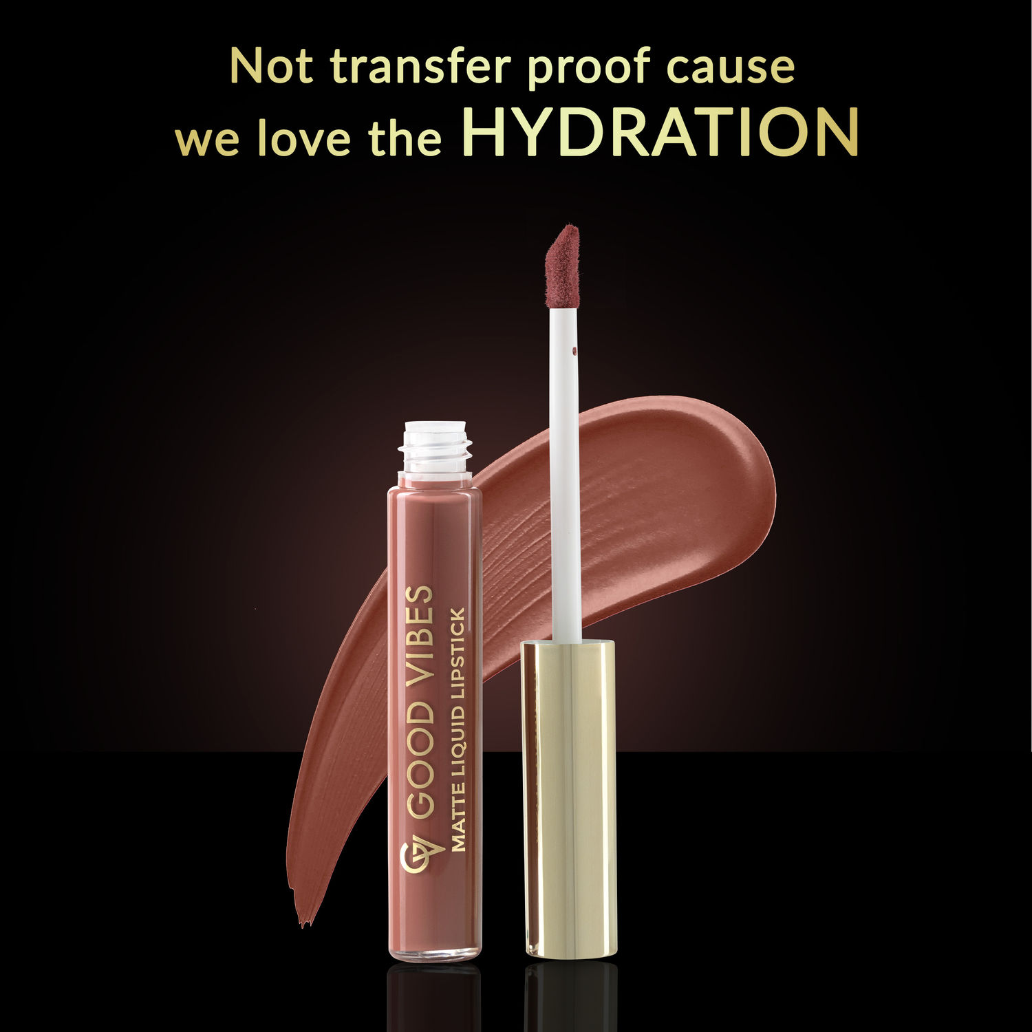 Good Vibes HydraGlow Matte Liquid Lipstick 5.2ml Brick Nude B2