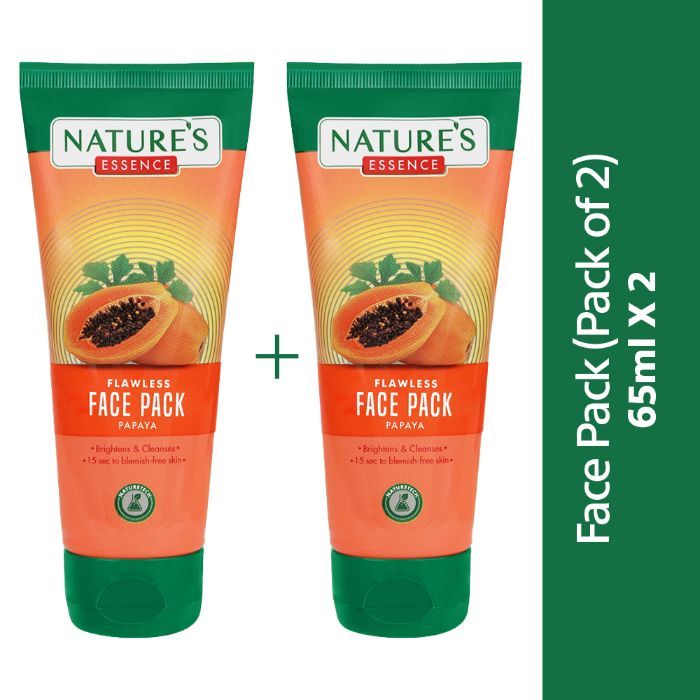 Buy Nature's Essence Anti Marks Papaya Face Pack (Pack of 2) - 65ml - Purplle