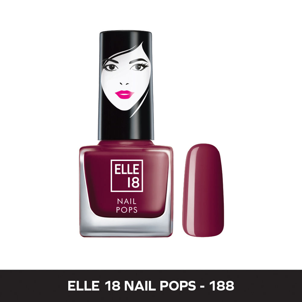 Buy Elle 18 Nail Pops 188 5ml - Purplle