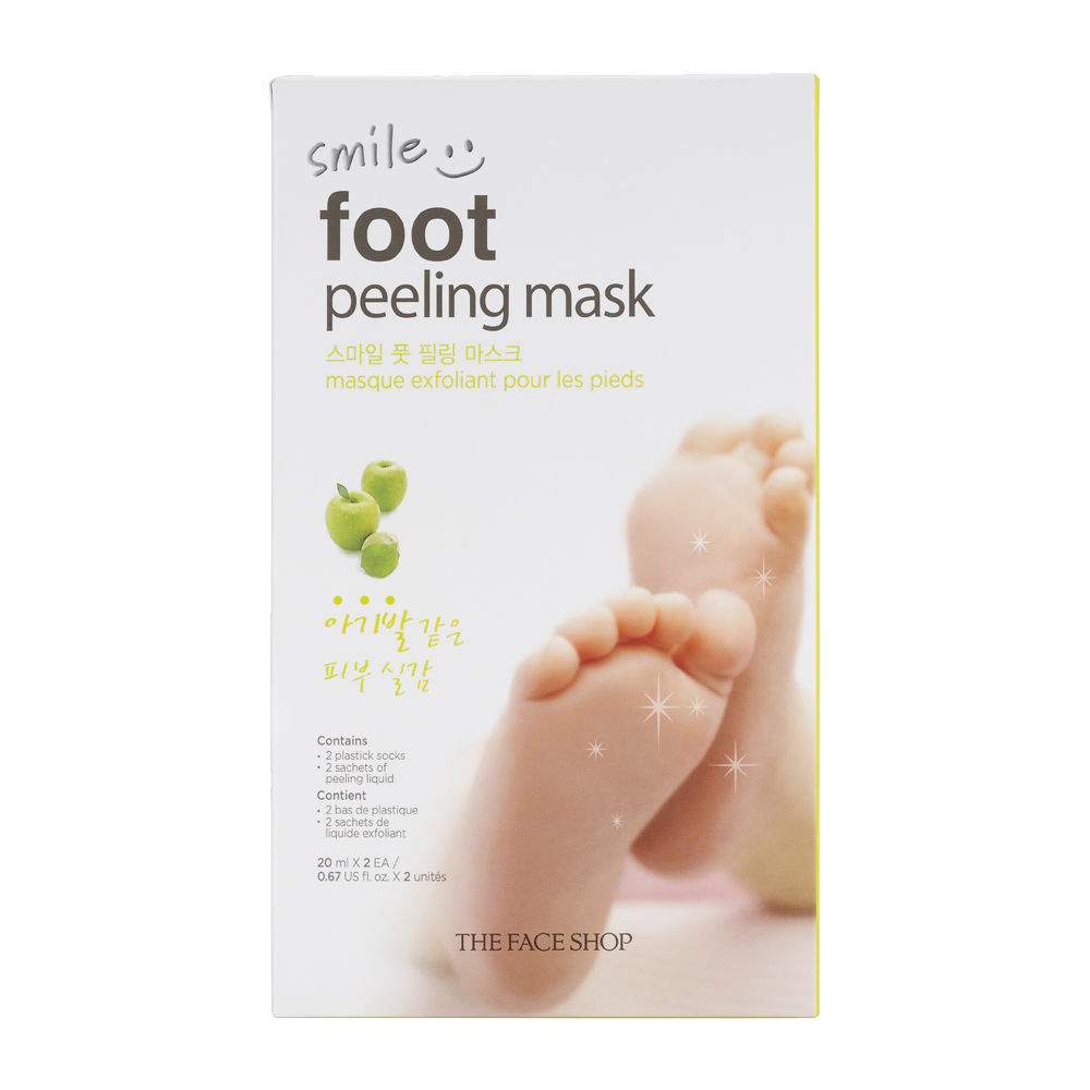 Buy The Face Shop Unisex The Face Shop Smile Foot Peeling Mask (40Ml) - Purplle