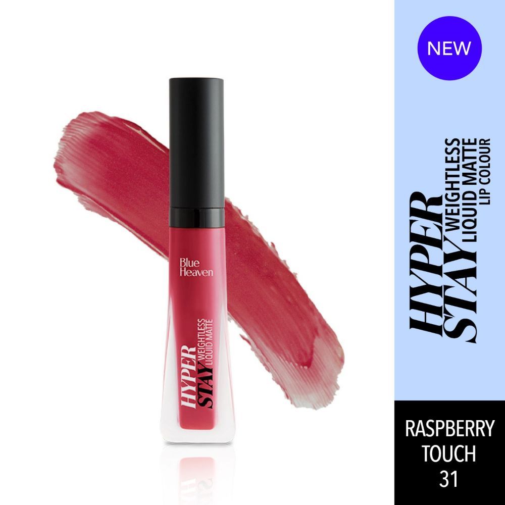 Buy Blue Heaven Hyperstay Weightless Liquid Matte Lipcolor, Raspberry Touch -31, 6ml - Purplle